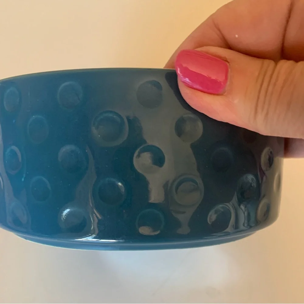Teal Stoneware Bowl